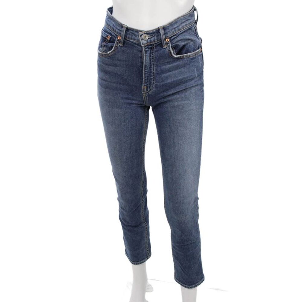 L'Agence Women Cropped Skinny Jeans Light Blue Size 25 - Picture 6 of 11